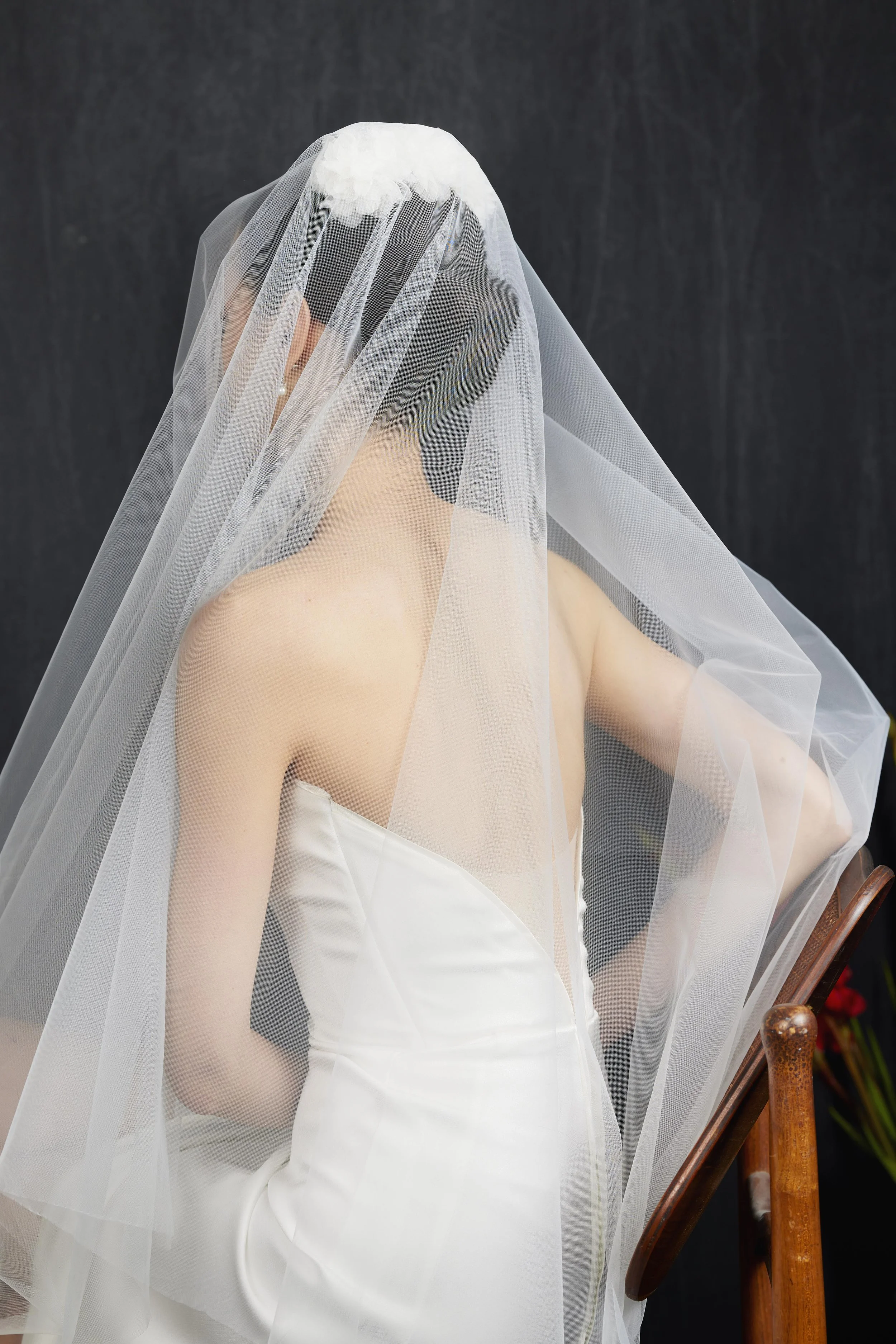Valencia - Drop Bridal Veil 72